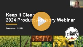 Product advisory webinar