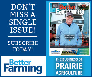 Better Farming Prairies July August 2025 Subscribe