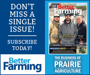 Better Farming Prairies March 2026 Subscribe