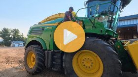 Day 1 Barley Silage!