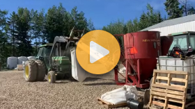 Hauling wheat, fixing grain bins and podcasting