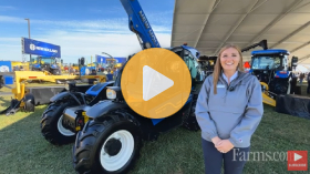 New Holland telehandler walkaround