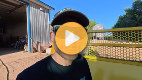 Working on a Sask. dairy farm