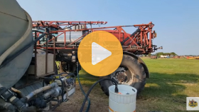 Spraying Crops and Bringing the Backhoe Back