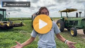 Cutting silage