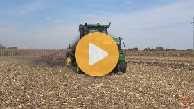 John Deere equipment at work