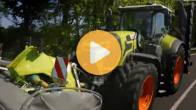 The new CLAAS AXION 9 CMATIC