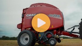 The Case IH 6-Series round baler