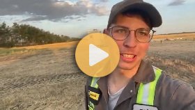 Day 1 of Wheat Harvest 2024