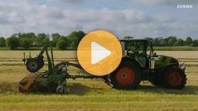 CLAAS equipment at work