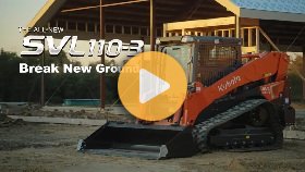 The Kubota SVL110-3 in action