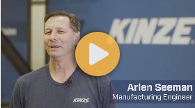 Kinze's hydraulic door