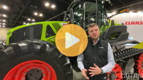 The CLAAS AXION 960