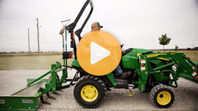 John Deere sub-compact utility tractors