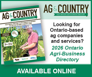 Ag & Country Guide Ontario 2026 Now Online