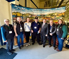 Well, of course Todd McCarthy, MPP For Durham, and the Minister of the Environment, Conservation and Parks, had a great time attending the Durham Farm Connections open house!