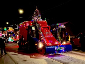 A tractor parade in Wyoming… in Lambton County, that is.