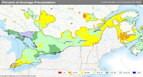 January 2026 precipitation