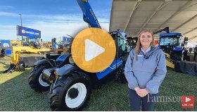 New Holland’s compact TH6.26 Telehandler walkaround