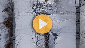 Drone video of the poultry house after the winter storm-Arkansas