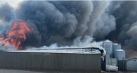 Norfolk County barn fire