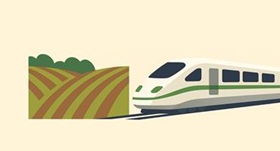 High-speed rail and farmland