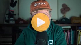 When your straw came with seeds + Cover cropping raised beds