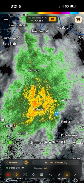 The weather is on everybody’s mind.