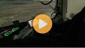 John Deere 8R seeding wheat
