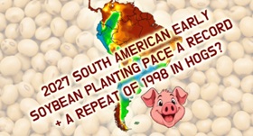 2027 SA early soybean planting pace a record
