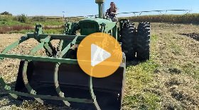Plowing A Field For The First Time EVER