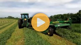 Cutting first crop hay on a small dairy farm! The 2026 hay season has begun!