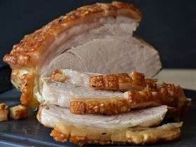 Roast pork