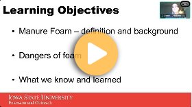 Foaming manure safety, science, and solutions