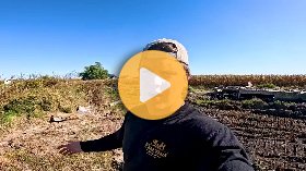 There’s a whole barn buried under this field now