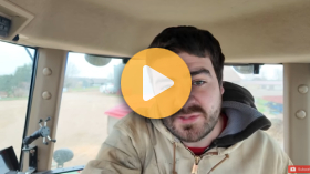 Spreading Fall Fertilizer