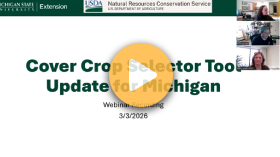 Cover Crop Decision Tool Update